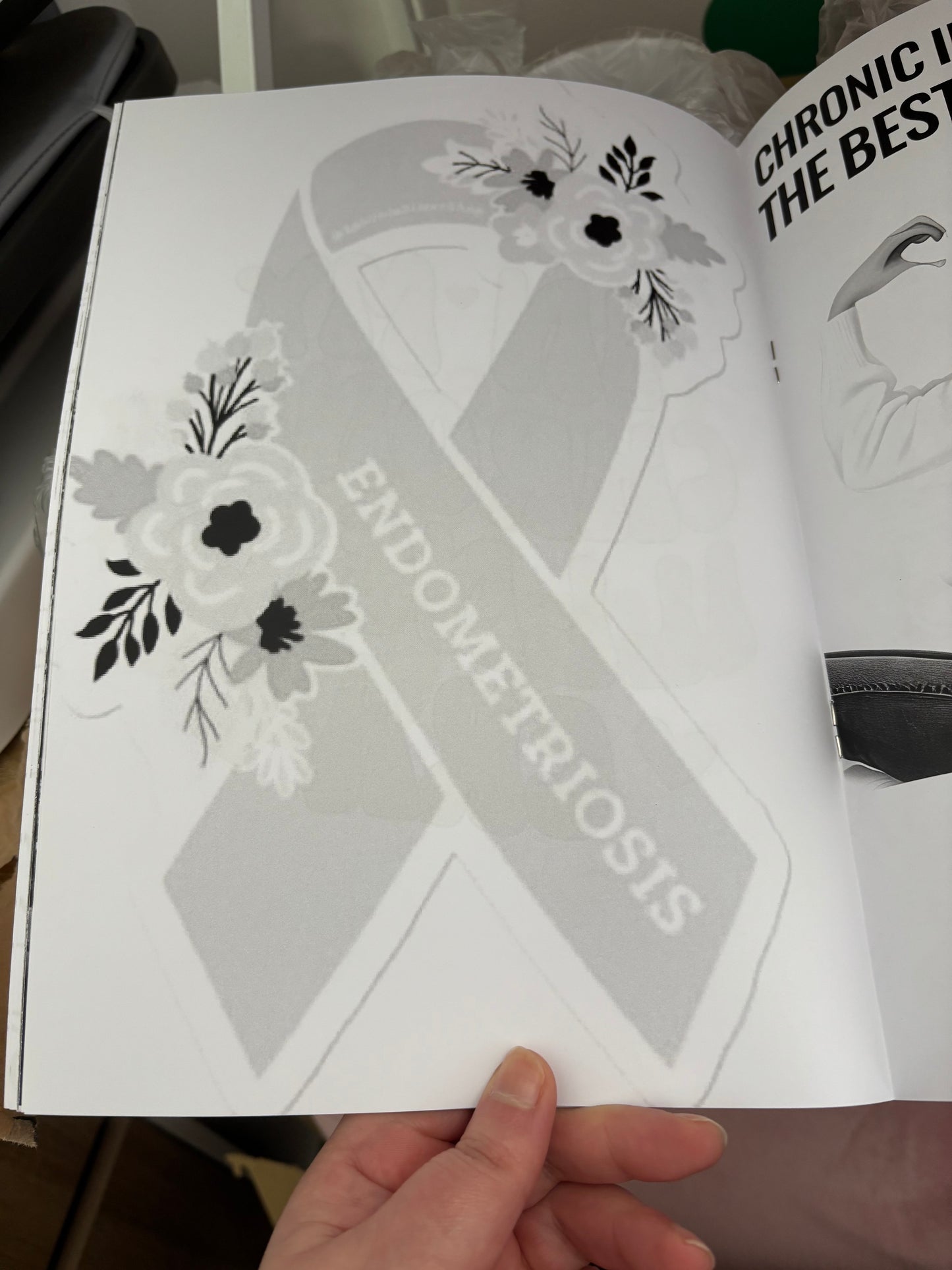 Chronic illness Colouring Book