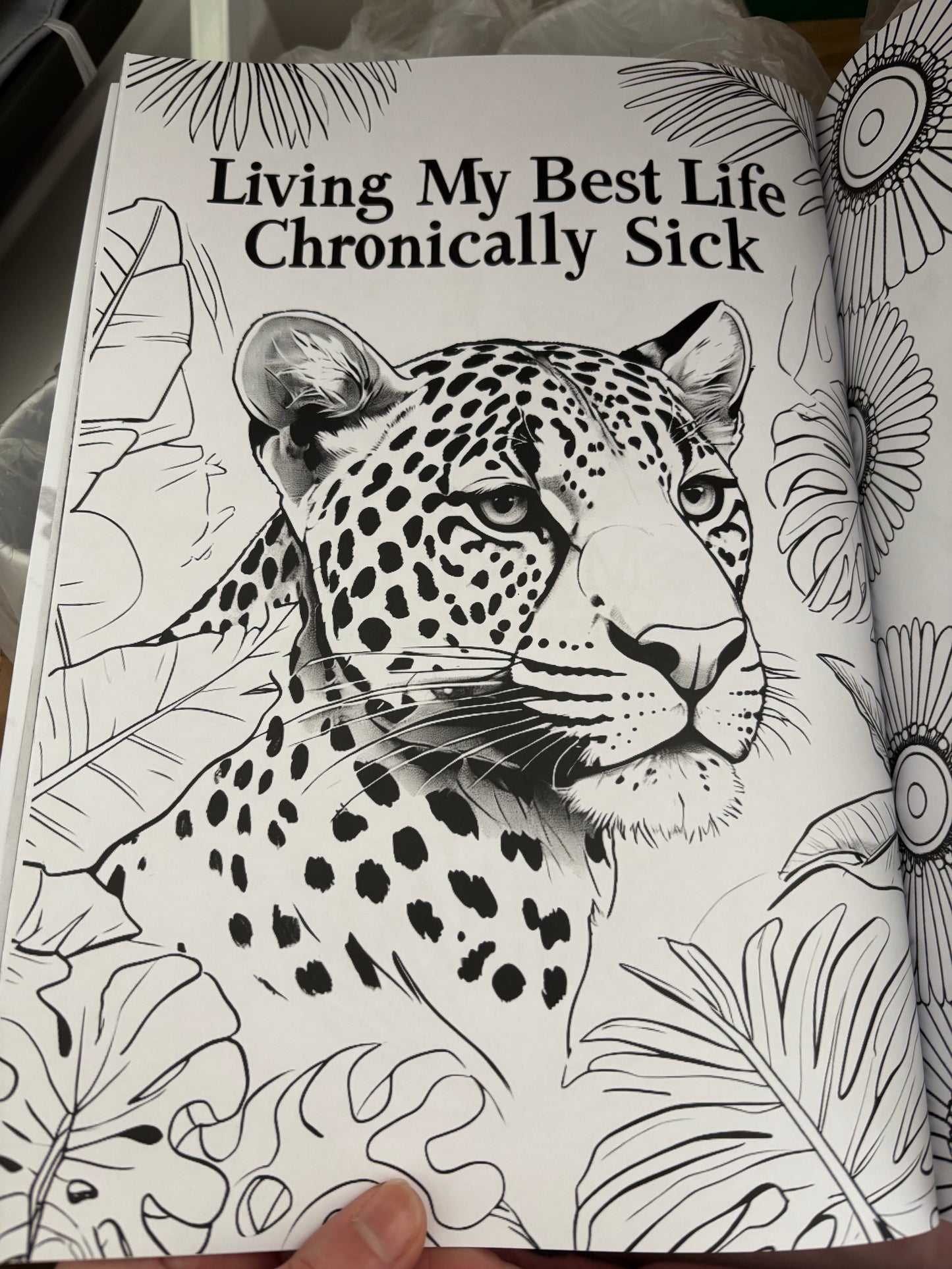 Chronic illness Colouring Book