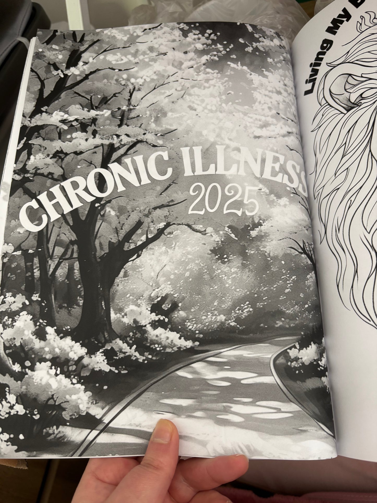 Chronic illness Colouring Book