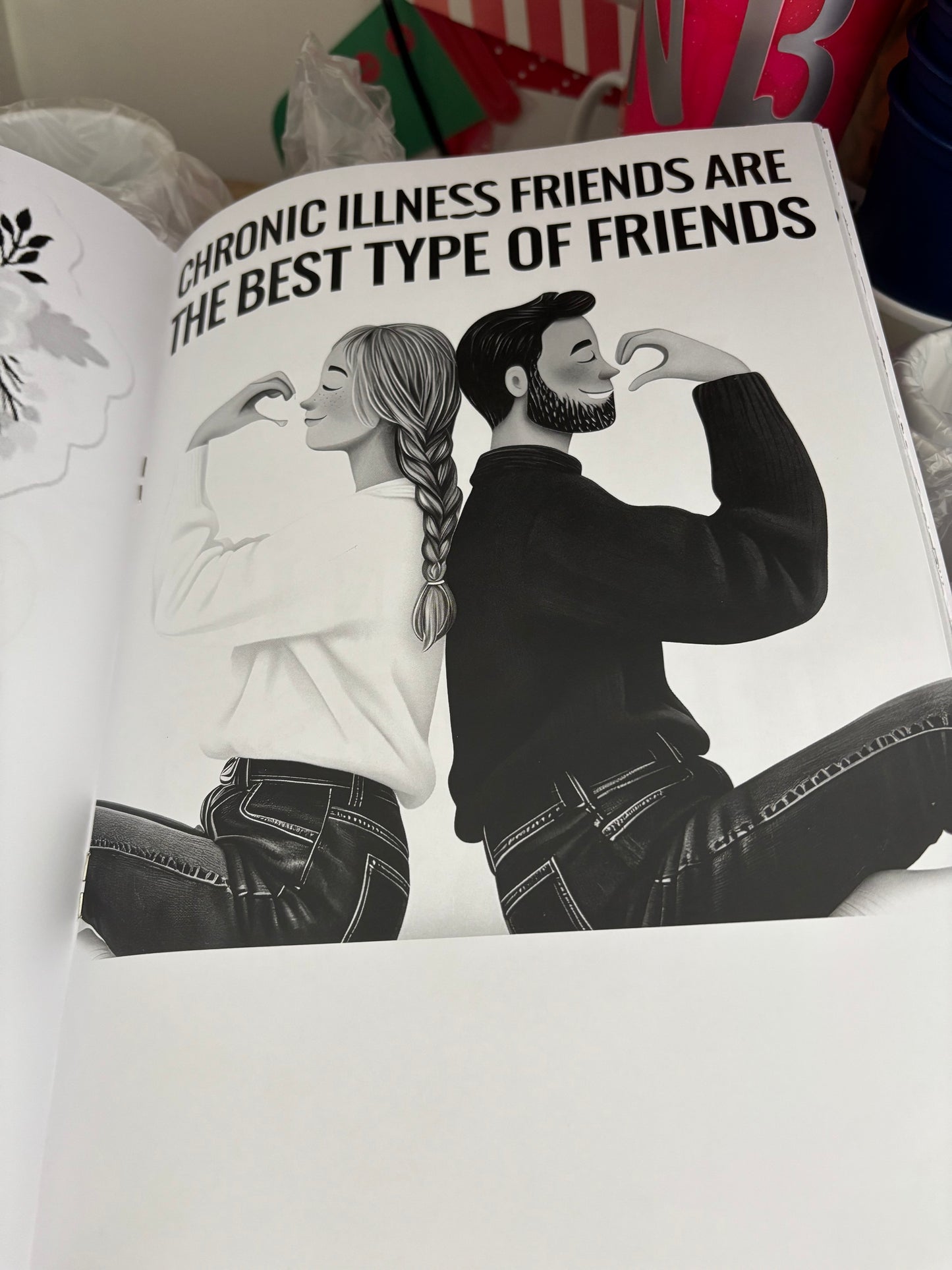 Chronic illness Colouring Book