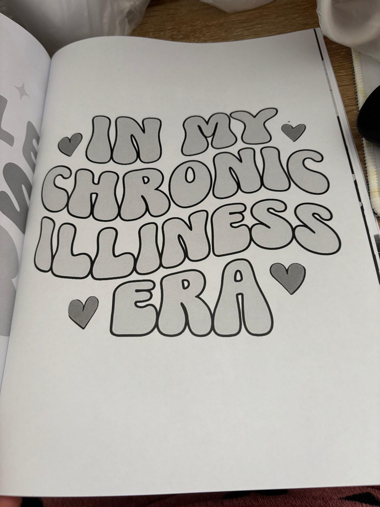 Chronic illness Colouring Book