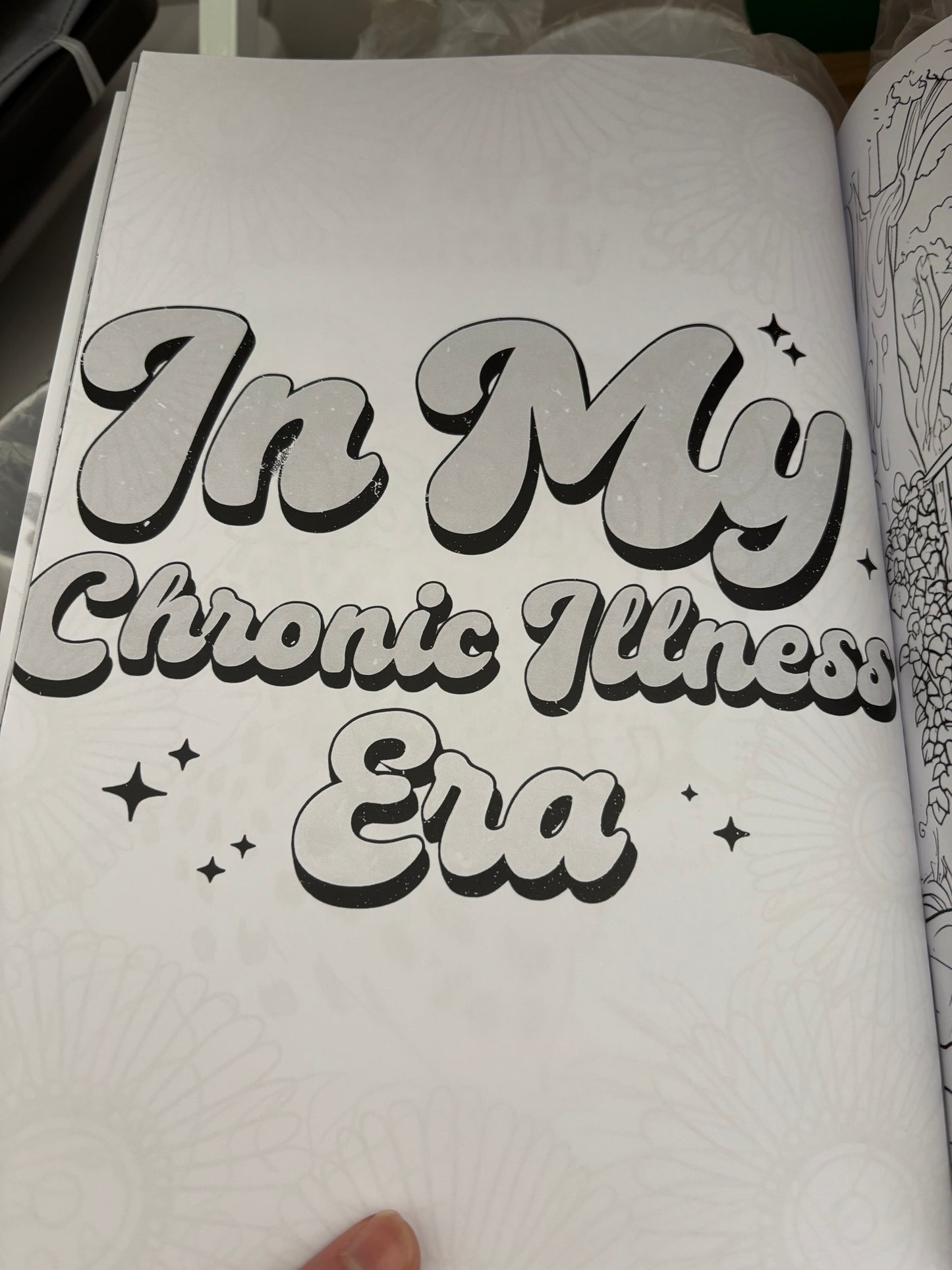 Chronic illness Colouring Book