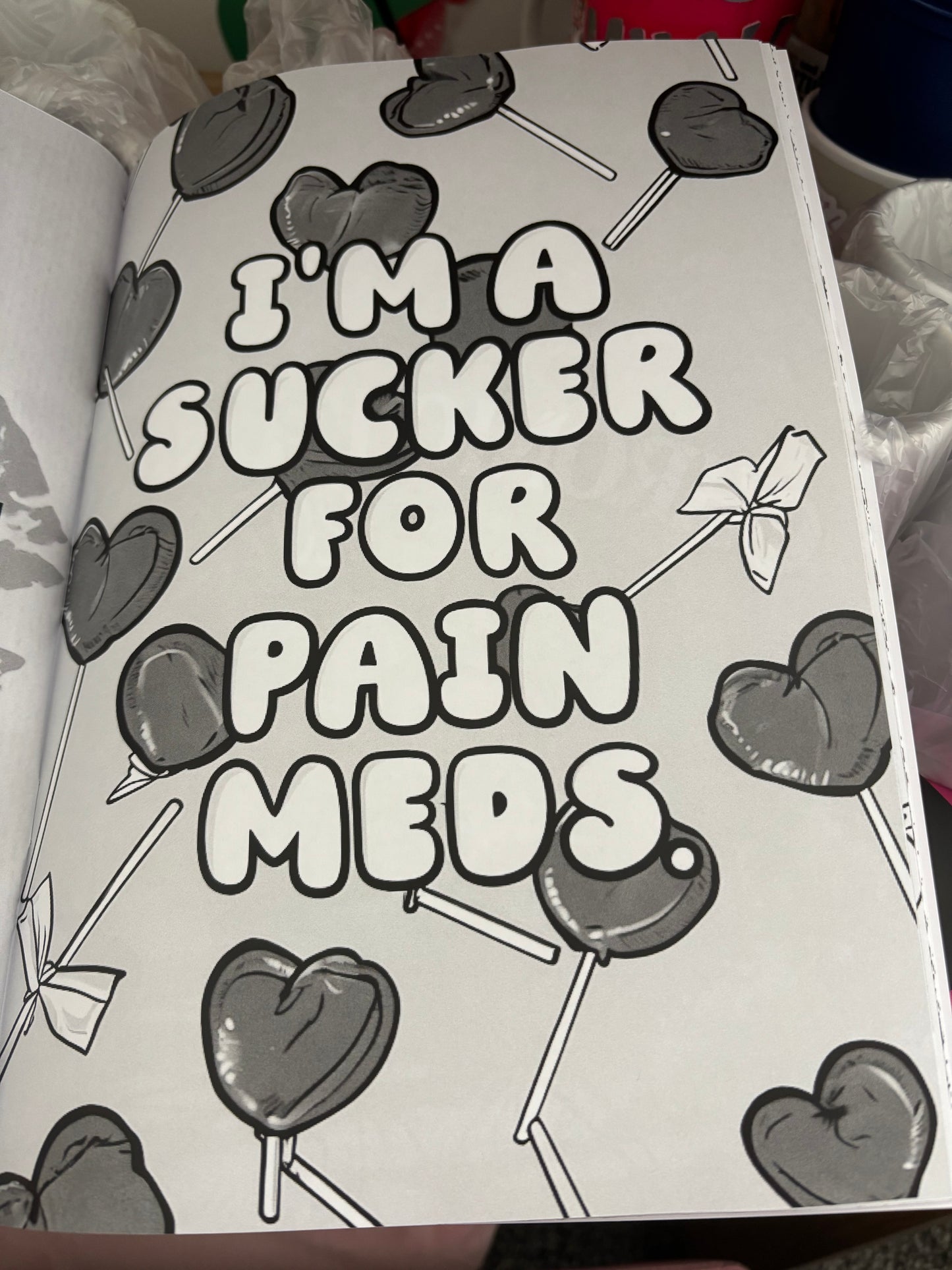 Chronic illness Colouring Book
