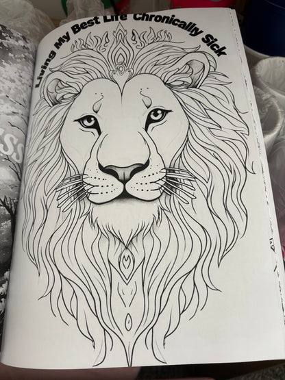 Chronic illness Colouring Book