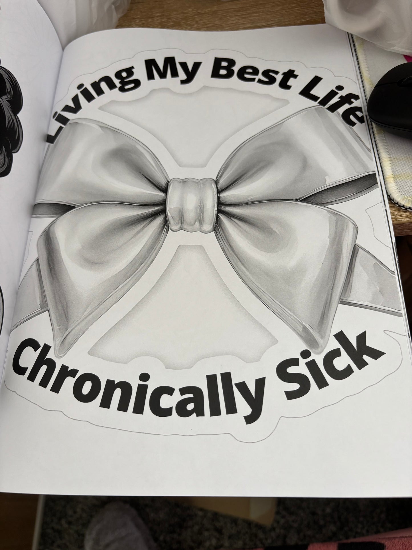 Chronic illness Colouring Book